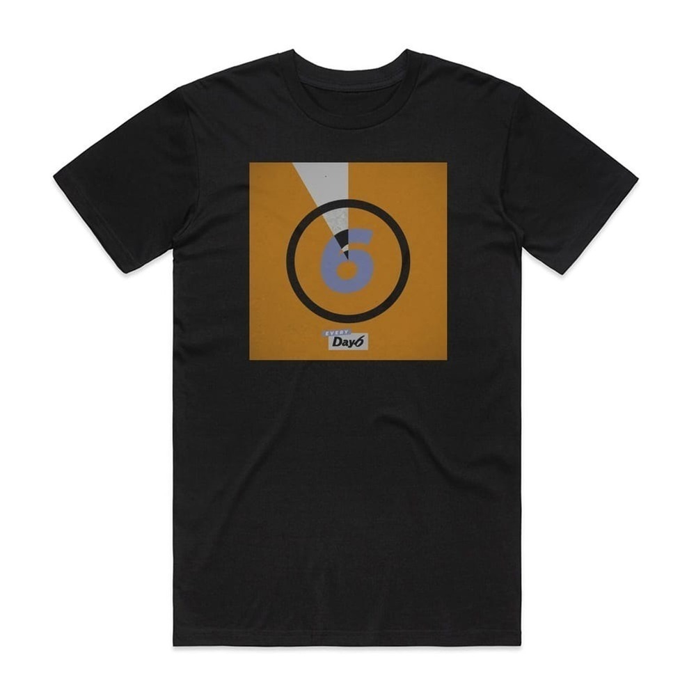 Every Day6 November Cover Art Black Kpop Music Graphic T-Shirt